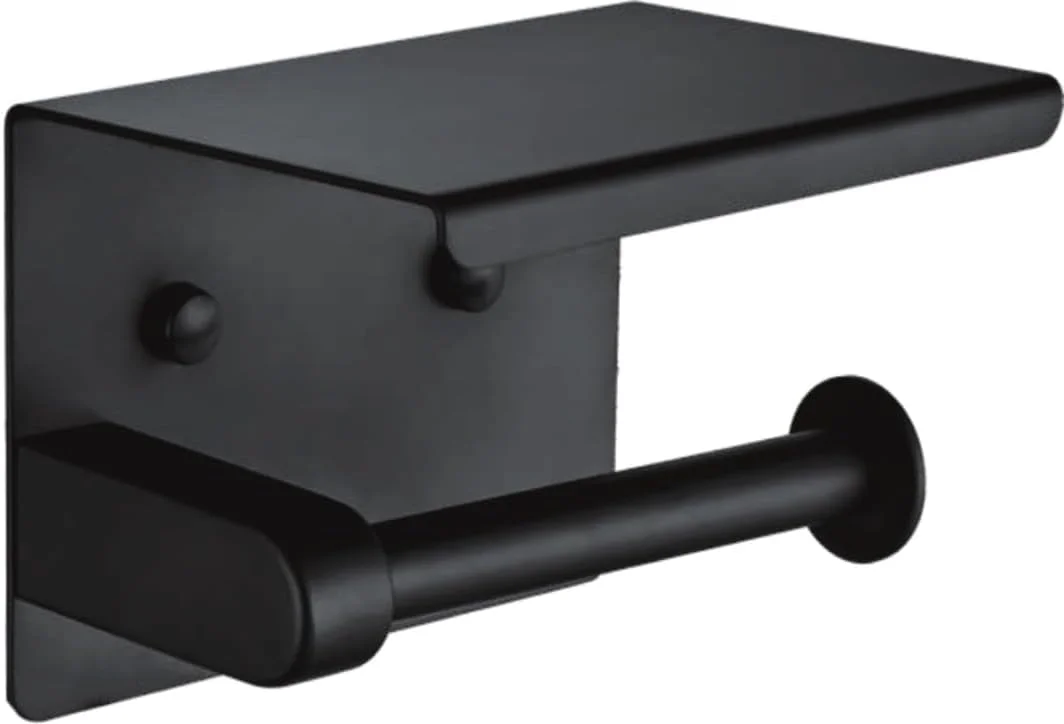 جا دستمال کاغذی توالت وی والدنو، استیل ضد زنگ 304، ضد زنگ و ضد خوردگی (مشکی مات)