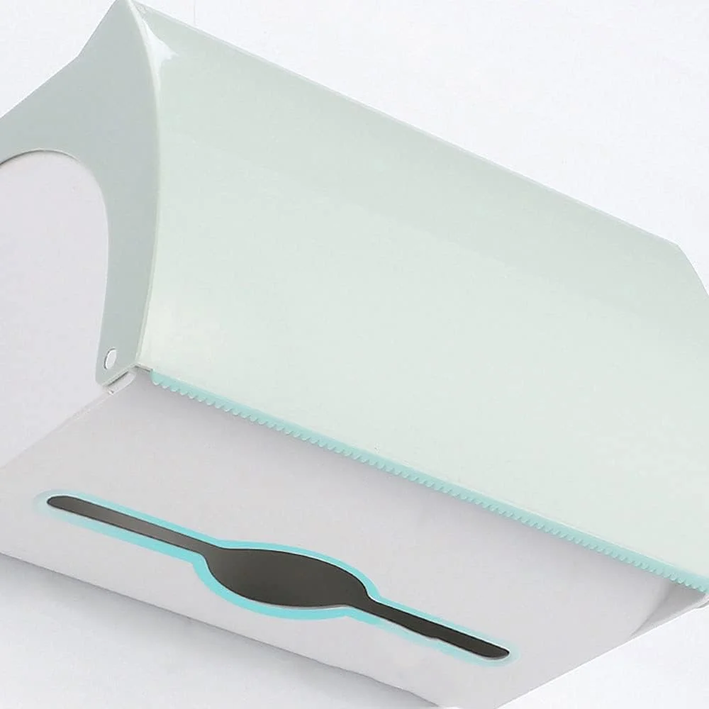 جا دستمال کاغذی UTOYA، نگهدارنده دستمال توالت با پوشش ضد آب، پلاستیکی، مناسب منزل، سایز 11.5 * 20 * 12.5 سانتی متر جا دستمال کاغذی UTOYA، نگهدارنده دستمال توالت با پوشش ضد آب، پلاستیکی، مناسب منزل، سایز 11.5 * 20 * 12.5 سانتی متر