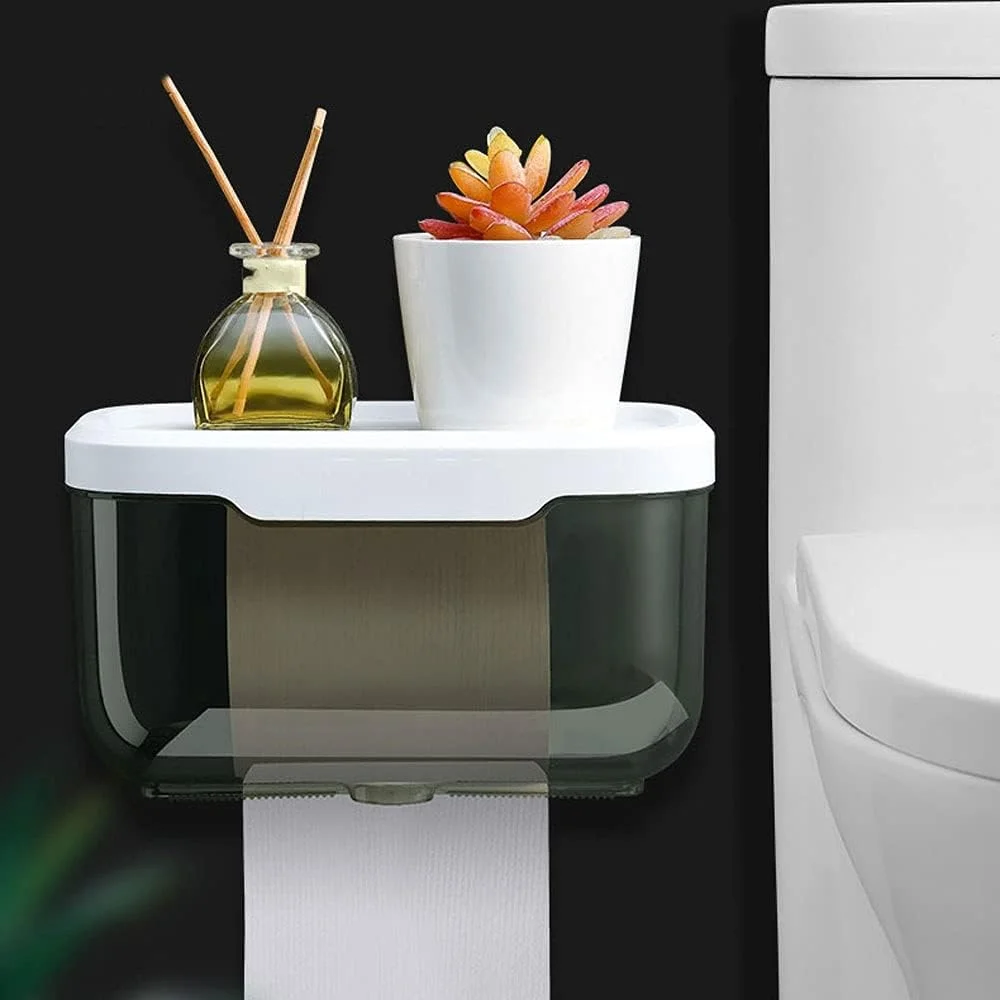 جا دستمال کاغذی یوتویا چند منظوره، نگهدارنده رول دستمال توالت پلاستیکی ضد آب مناسب حمام، خود چسب، سایز 22cm*13cm*13cm (رنگ : صورتی) جا دستمال کاغذی یوتویا چند منظوره، نگهدارنده رول دستمال توالت پلاستیکی ضد آب مناسب حمام، خود چسب، سایز 22cm*13cm*13cm (رنگ : صورتی)