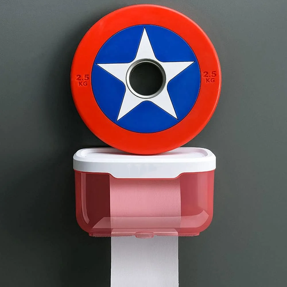 نگهدارنده دستمال کاغذی UTOYA چند منظوره، جا دستمال کاغذی ضد آب پلاستیکی رولی خود چسب مناسب حمام، سایز 22cm*13cm*13cm (رنگ: صورتی) نگهدارنده دستمال کاغذی UTOYA چند منظوره، جا دستمال کاغذی ضد آب پلاستیکی رولی خود چسب مناسب حمام، سایز 22cm*13cm*13cm (رنگ: صورتی)