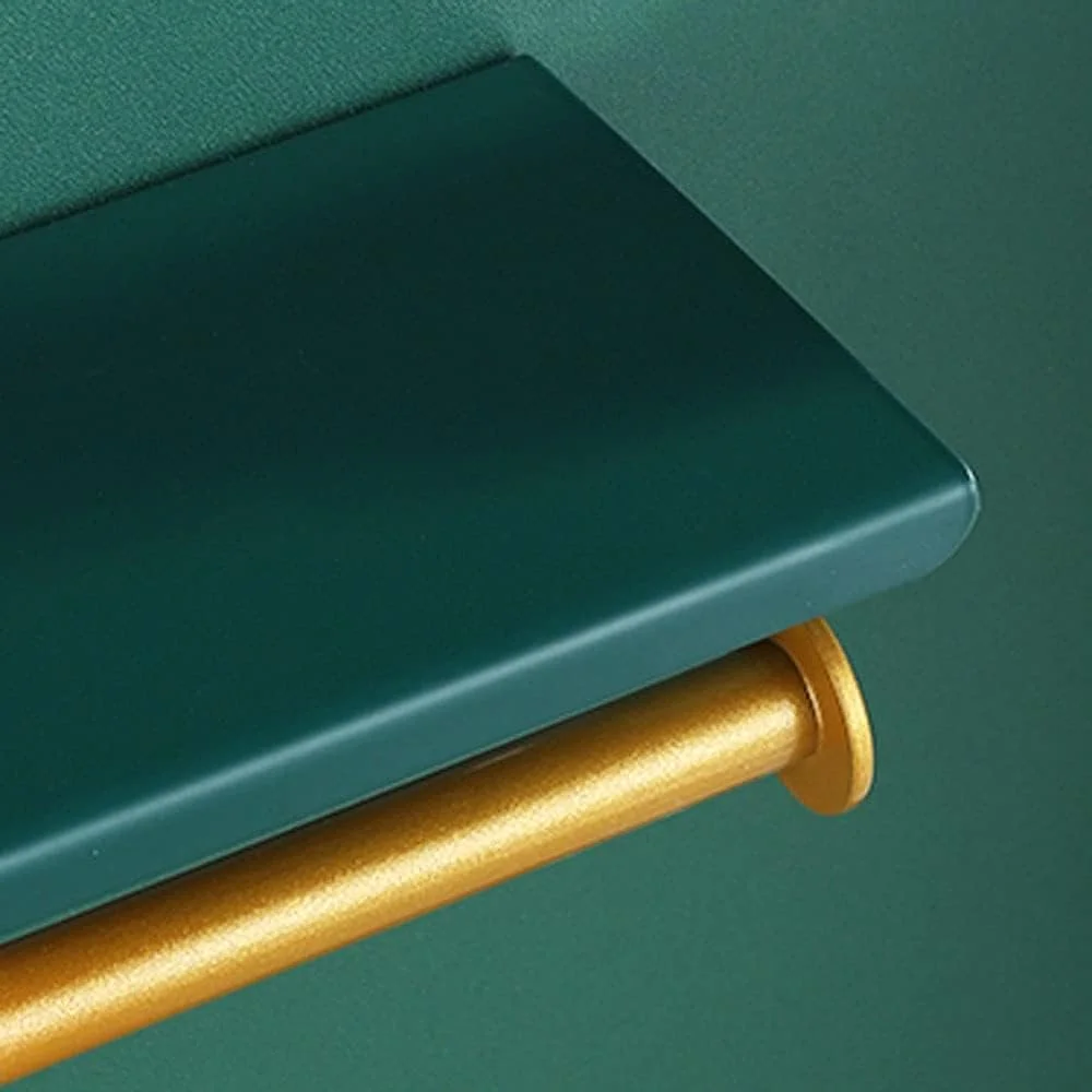 جا دستمال کاغذی UTOYA، استیل ضد زنگ، نصب دیواری، مناسب برای حمام، دارای قفسه، ابعاد 14.5cm*9cm*10cm جا دستمال کاغذی UTOYA، استیل ضد زنگ، نصب دیواری، مناسب برای حمام، دارای قفسه، ابعاد 14.5cm*9cm*10cm