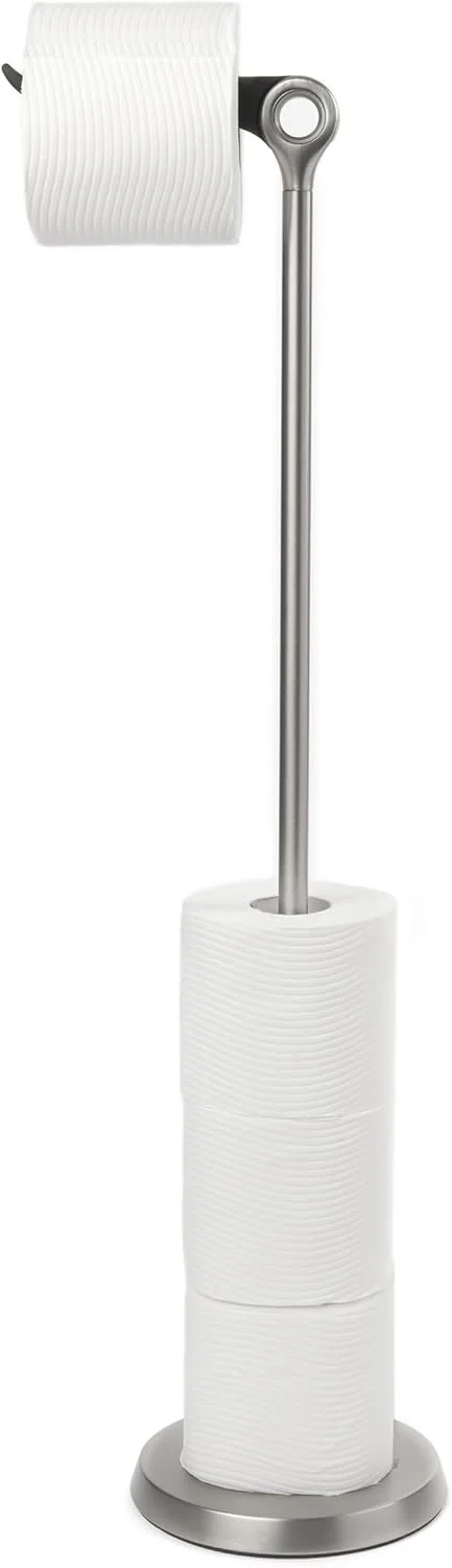 پایه نگهدارنده رول دستمال توالت امبرا مدل توکان، نیکل