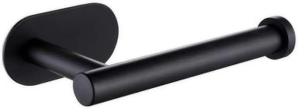 جا دستمال توالت UMBWORLD، جا رولی دستمال توالت چسبی 3M، بدون نیاز به سوراخکاری، ضد آب و ضد زنگ، پخش کننده دستمال کاغذی توالت برای حمام و دستشویی، فولاد ضد زنگ SUS304 (مشکی)