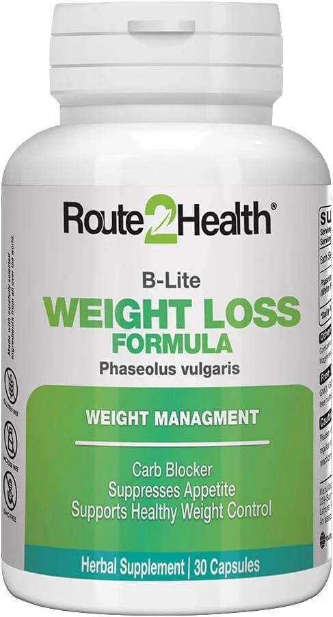 کپسول های پشتیبانی کاهش وزن Route 2 Health - 30 عدد حاوی عصاره Phaseolus Vulgaris، کنترل طبیعی اشتها و متابولیسم سالم - غیر GMO، بدون گلوتن، مدیریت موثر وزن کپسول های پشتیبانی کاهش وزن Route 2 Health - 30 عدد حاوی عصاره Phaseolus Vulgaris، کنترل طبیعی اشتها و متابولیسم سالم - غیر GMO، بدون گلوتن، مدیریت موثر وزن