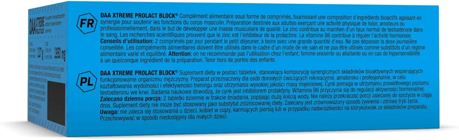 قرص های الیمپ لبز Daa Xtreme Prolact-Block (بسته 60 عددی) قرص های الیمپ لبز Daa Xtreme Prolact-Block (بسته 60 عددی)