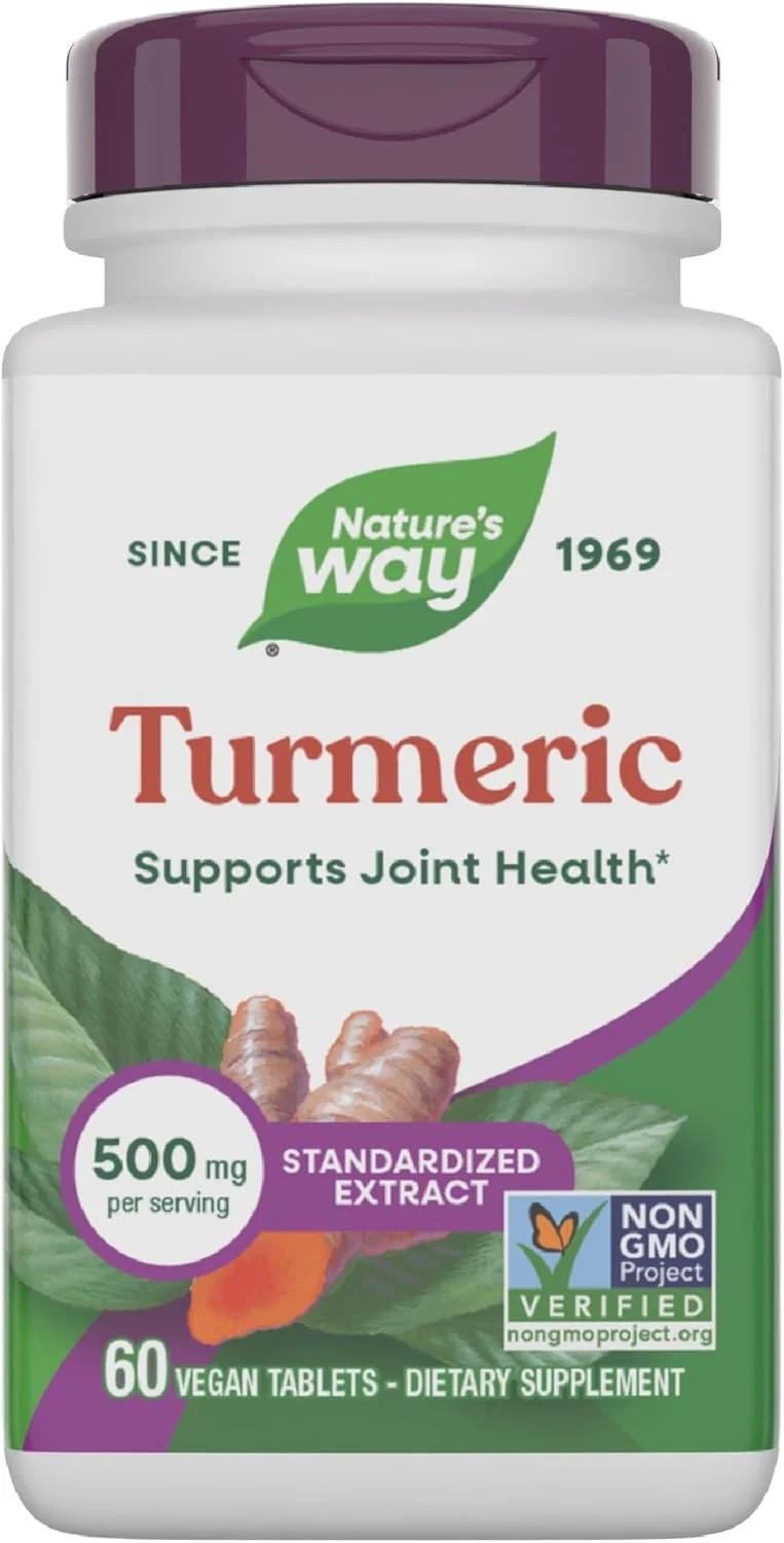 عصاره زردچوبه Nature's Way 500 میلی گرم، 60 قرص