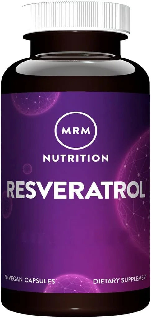 رزوراترول MRM Nutrition | 100 میلی گرم ترانس-رزوراترول طبیعی | ضد پیری | آنتی اکسیدان | بدون گلوتن + وگان | 60 سروینگ رزوراترول MRM Nutrition | 100 میلی گرم ترانس-رزوراترول طبیعی | ضد پیری | آنتی اکسیدان | بدون گلوتن + وگان | 60 سروینگ