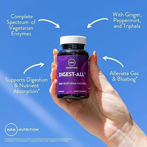 ام آر ام، دایجست-آل، 100 کپسول گیاهی ام آر ام، دایجست-آل، 100 کپسول گیاهی