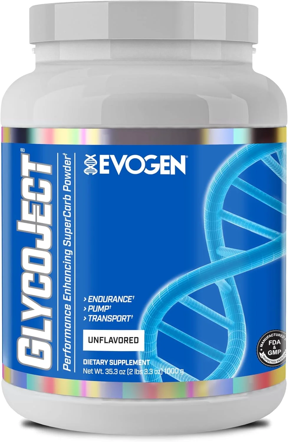 پودر گلیکوجکت Evogen، بدون طعم پودر گلیکوجکت Evogen، بدون طعم