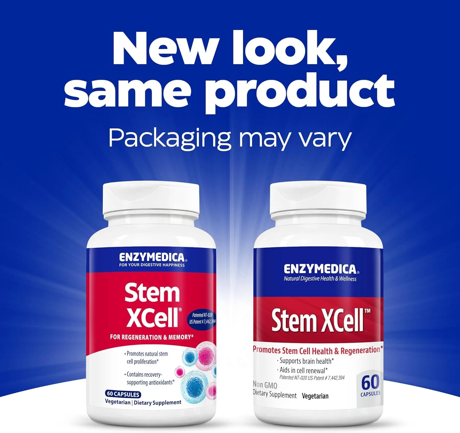 انزیمدیکا - Stem XCell، ارتقاء سلامت سلولی و تندرستی کلی، 60 کپسول انزیمدیکا - Stem XCell، ارتقاء سلامت سلولی و تندرستی کلی، 60 کپسول