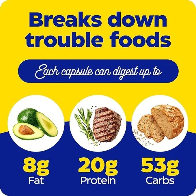 Enzymedica Digest Spectrum 120 Capsules | For Multiple Food Intolerances | Breaks-down Gluten, Phenol, Lactose & Casein | Reduce Occational Gas & Bloating