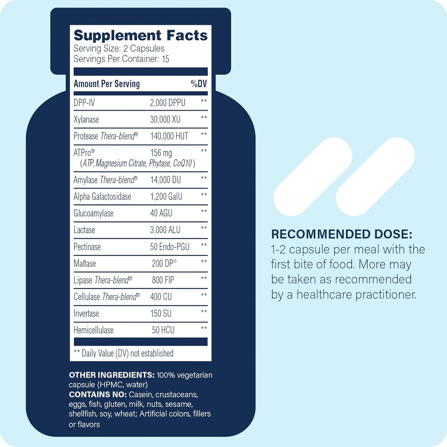 комплекс آنزیم ساینس™ عدم تحمل، 30 کپسول - پشتیبانی جامع برای حساسیت های رایج گوارشی - گلوتن، کازئین، لاکتوز، حساسیت های فنل و تسکین عدم تحمل کربوهیدرات های پیچیده комплекс آنزیم ساینس™ عدم تحمل، 30 کپسول - پشتیبانی جامع برای حساسیت های رایج گوارشی - گلوتن، کازئین، لاکتوز، حساسیت های فنل و تسکین عدم تحمل کربوهیدرات های پیچیده