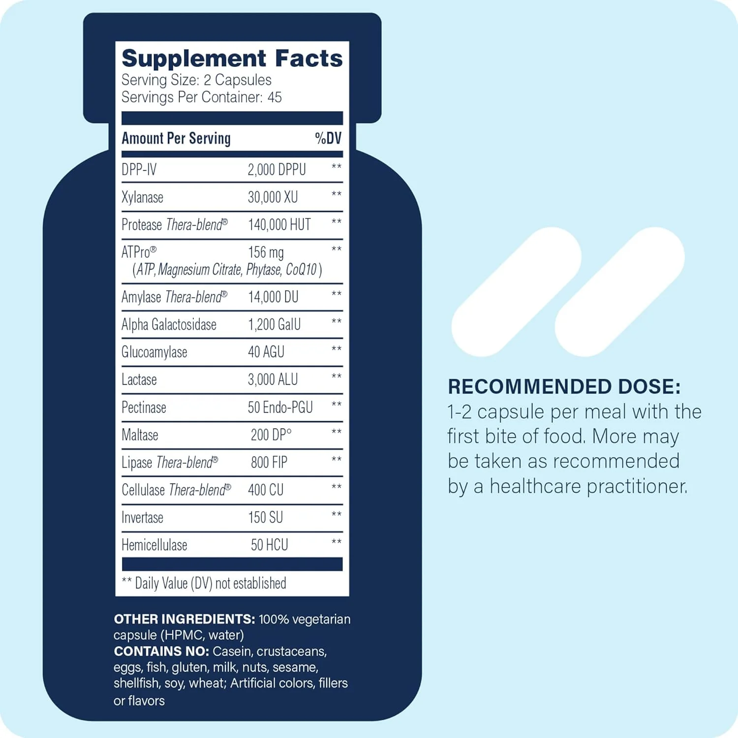 комплекс عدم تحمل آنزیم ساینس، 90 کپسول - پشتیبانی جامع برای حساسیت های رایج گوارشی - حساسیت به گلوتن، کازئین، فنل و تسکین عدم تحمل کربوهیدرات های پیچیده