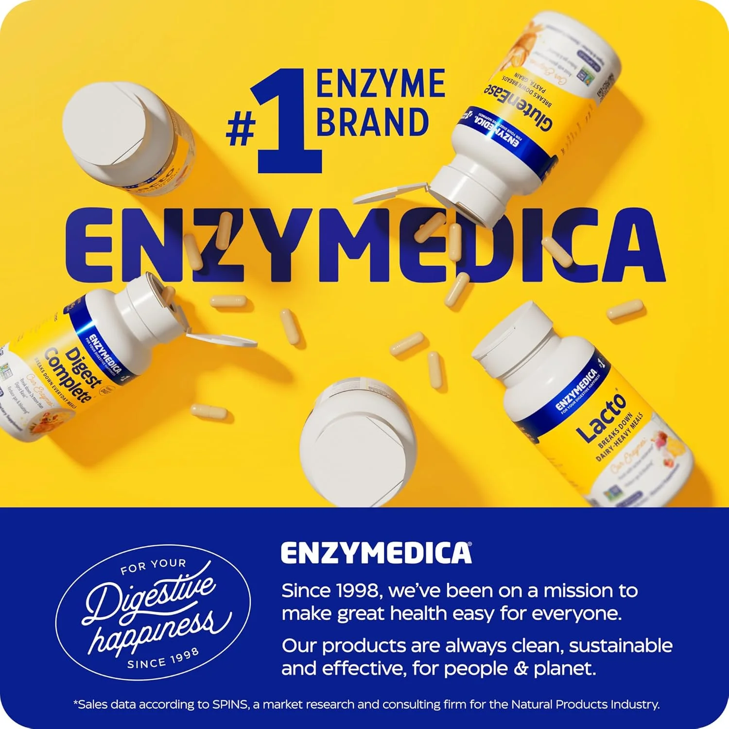 Enzymedica, Purify, Activated Coconut Charcoal, 60 Capsules