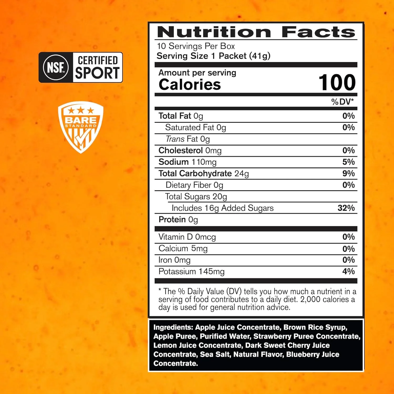 ژل استقامتی BPN Go از BARE PERFORMANCE NUTRITION، حاوی 24 گرم کربوهیدرات و 100 کالری در هر بسته، ژل مخصوص دویدن وگان + بدون گلوتن، 10 بسته تک نفره، میکس بری ژل استقامتی BPN Go از BARE PERFORMANCE NUTRITION، حاوی 24 گرم کربوهیدرات و 100 کالری در هر بسته، ژل مخصوص دویدن وگان + بدون گلوتن، 10 بسته تک نفره، میکس بری