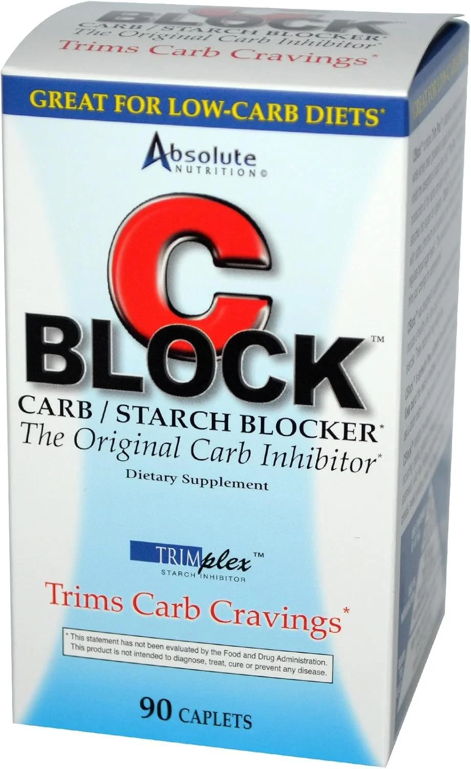 Absolute Nutrition CBlock Carbohydrate Inhibitor 90 tablets