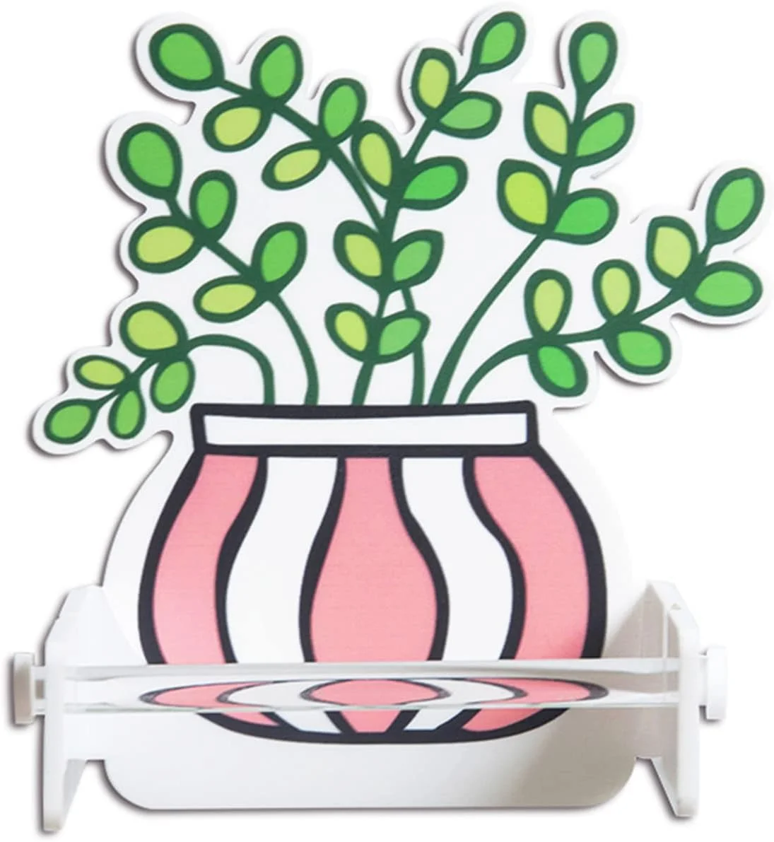 جا دستمال کاغذی دیواری چسبی LIU، پخش کننده دستمال کاغذی رولی اکریلیک برای آشپزخانه و حمام، بدون نیاز به سوراخ کاری و تمیز کردن آسان (سایز: بزرگ)