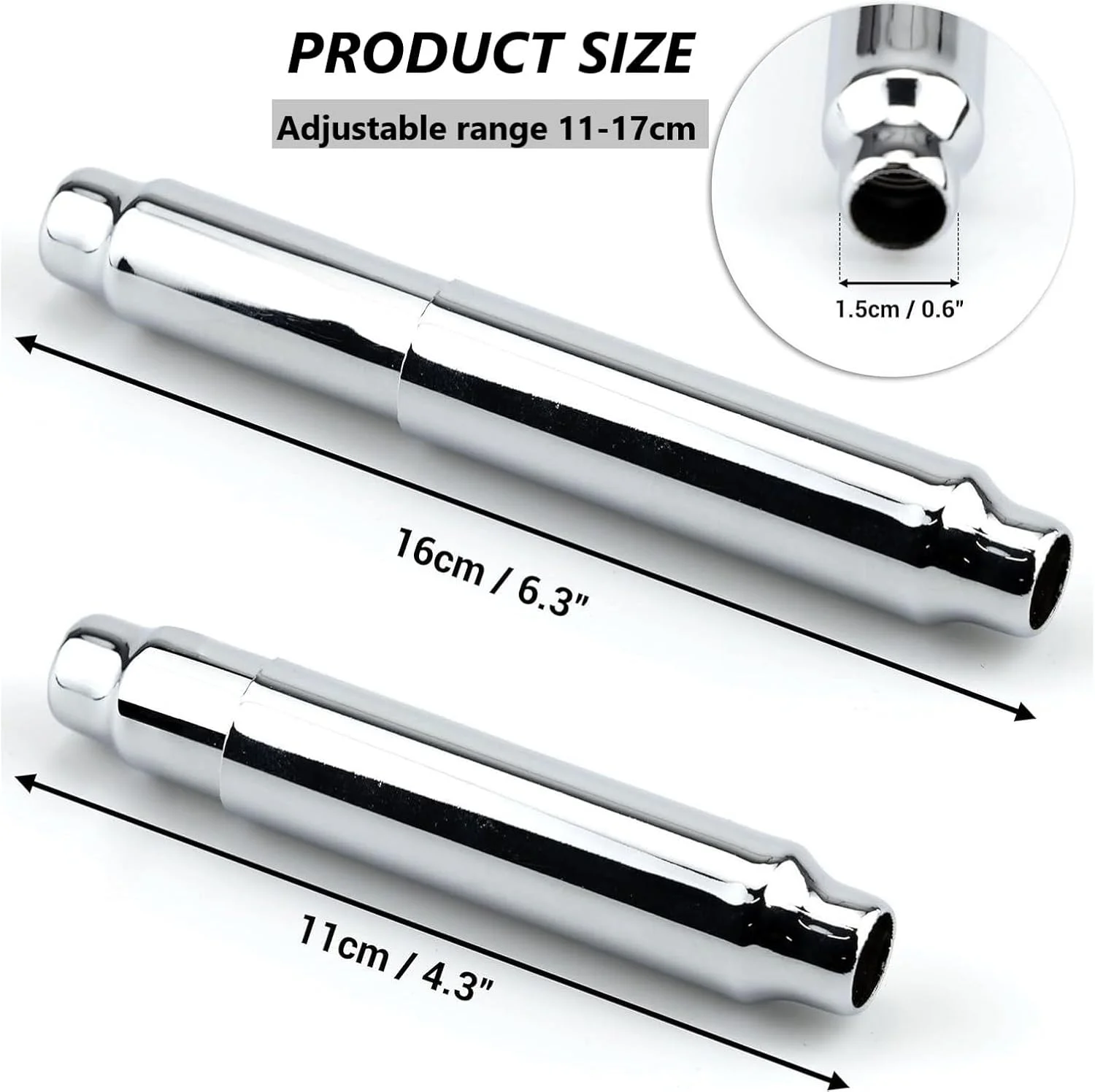 میله فنری نگهدارنده دستمال توالت، میله جایگزین نگهدارنده دستمال توالت، غلطک نگهدارنده دستمال توالت، فنر گیره دستمال توالت استیل ضد زنگ، غلطک نگهدارنده دستمال توالت