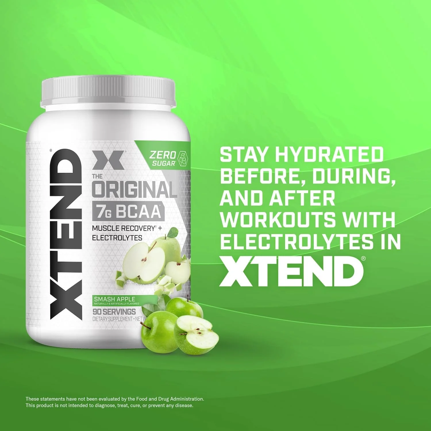 پودر بی سی ای ای اورجینال XTEND با طعم سیب ترش - بدون کالری، بدون کربوهیدرات، بدون شکر - نوشیدنی ریکاوری عضلات بعد از تمرین با آمینو اسیدها - 7 گرم بی سی ای ای برای مردان و زنان - 90 سروینگ پودر بی سی ای ای اورجینال XTEND با طعم سیب ترش - بدون کالری، بدون کربوهیدرات، بدون شکر - نوشیدنی ریکاوری عضلات بعد از تمرین با آمینو اسیدها - 7 گرم بی سی ای ای برای مردان و زنان - 90 سروینگ