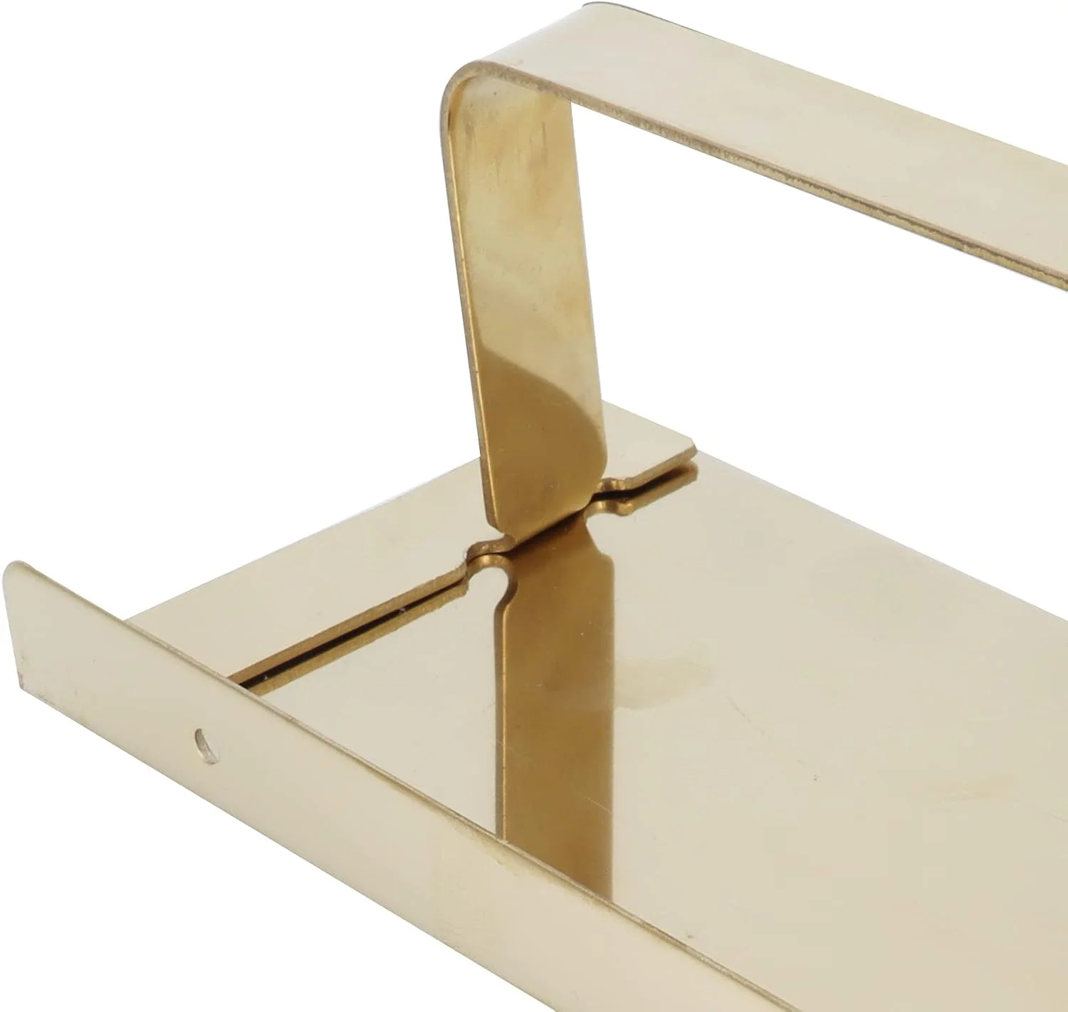 نگهدارنده کاغذ توالت- قفسه طلایی استیل ضد زنگ برای دستمال کاغذی، نگهدارنده کاغذ توالت حمام برای خانه