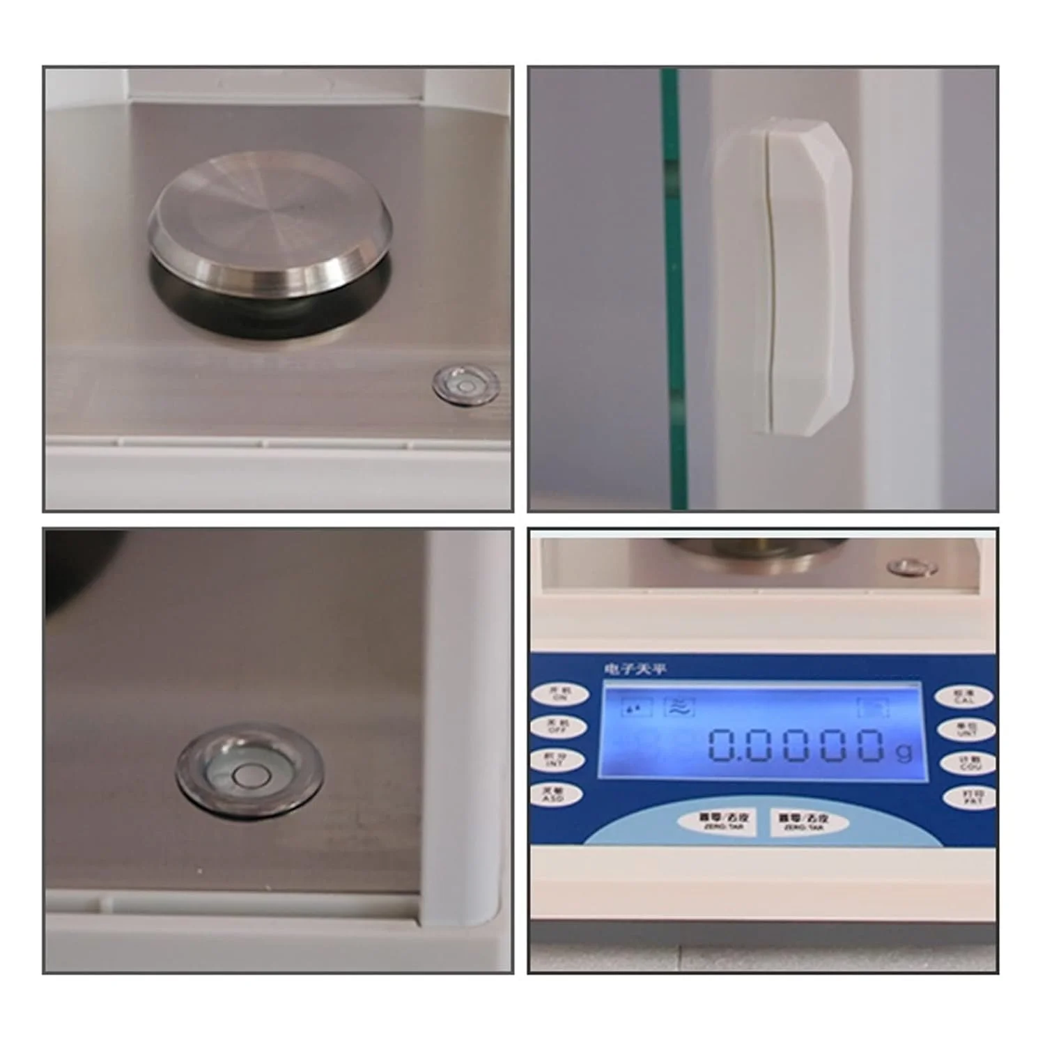 ترازوی تحلیلی آزمایشگاهی الکترونیکی TTGLRT با دقت 0.001 گرم (1 میلی گرم)، بسته شامل یک ترازوی تحلیلی الکترونیکی هزارم آزمایشگاهی کارخانه، صفحه نمایش LCD بزرگ با نور پس زمینه (اندازه: 210 گرم/0.001 گرم)(310 گرم/0.001 گرم)