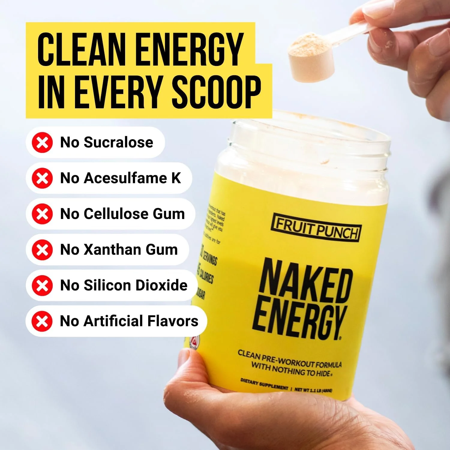 Naked Nutrition Fruit Punch Naked Energy Pre Workout Supplement For Men And Women - 1Lb 30 Servings Naked Nutrition Fruit Punch Naked Energy Pre Workout Supplement For Men And Women - 1Lb 30 Servings