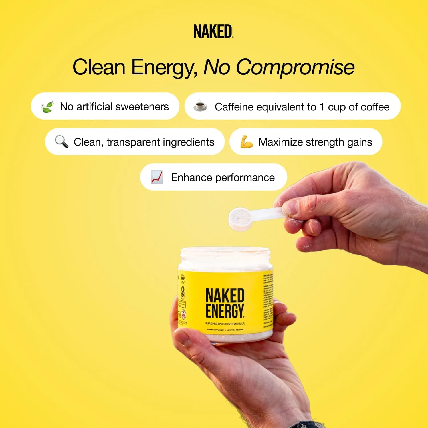 Naked Nutrition Fruit Punch Naked Energy Pre Workout Supplement For Men And Women - 1Lb 30 Servings Naked Nutrition Fruit Punch Naked Energy Pre Workout Supplement For Men And Women - 1Lb 30 Servings