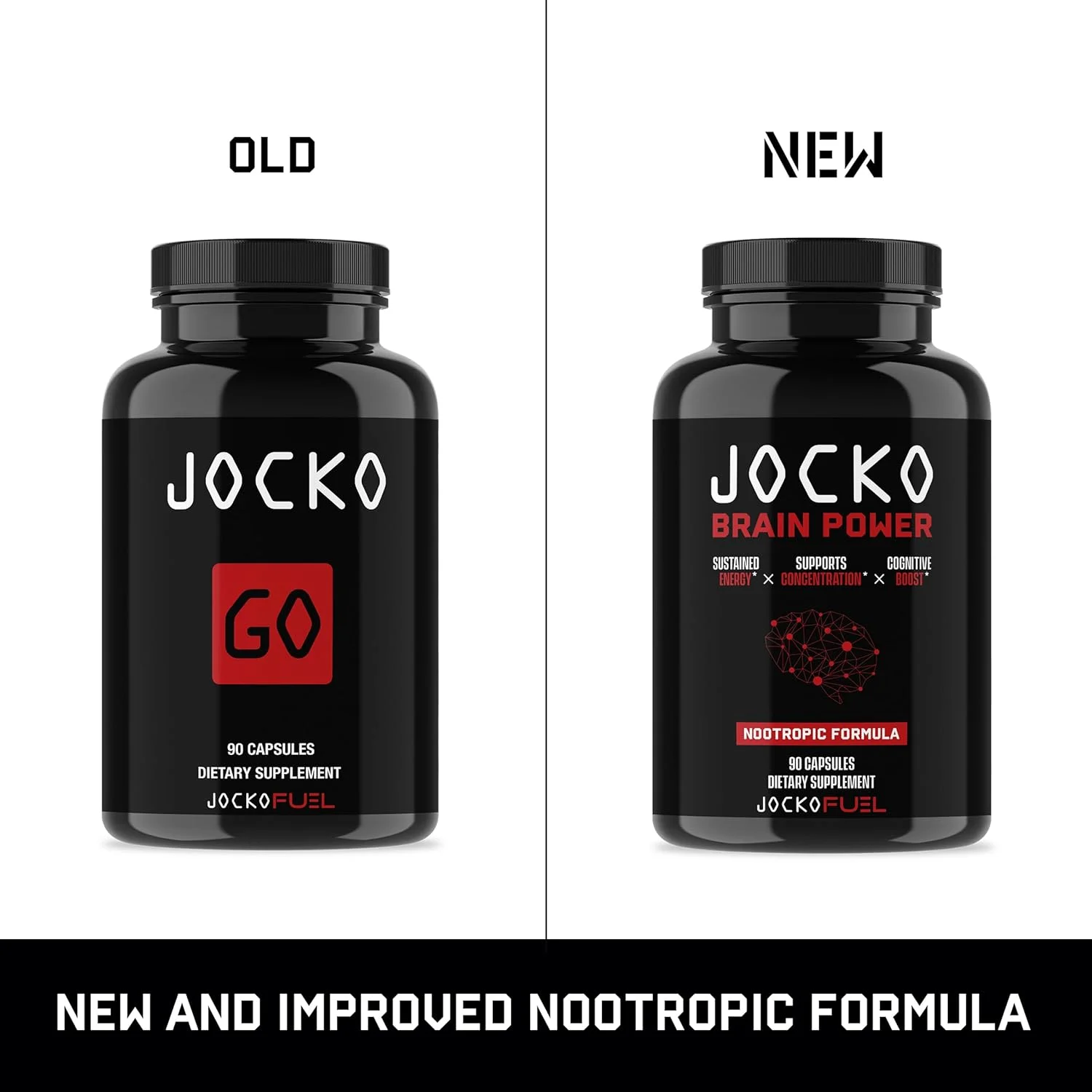 مکمل تقویت کننده مغز Jocko Fuel Discipline GO - مکمل های غذایی نوتروپیک برای حافظه و تمرکز - مکمل انرژی و تمرکز قبل از تمرین (90 کپسول) مکمل تقویت کننده مغز Jocko Fuel Discipline GO - مکمل های غذایی نوتروپیک برای حافظه و تمرکز - مکمل انرژی و تمرکز قبل از تمرین (90 کپسول)