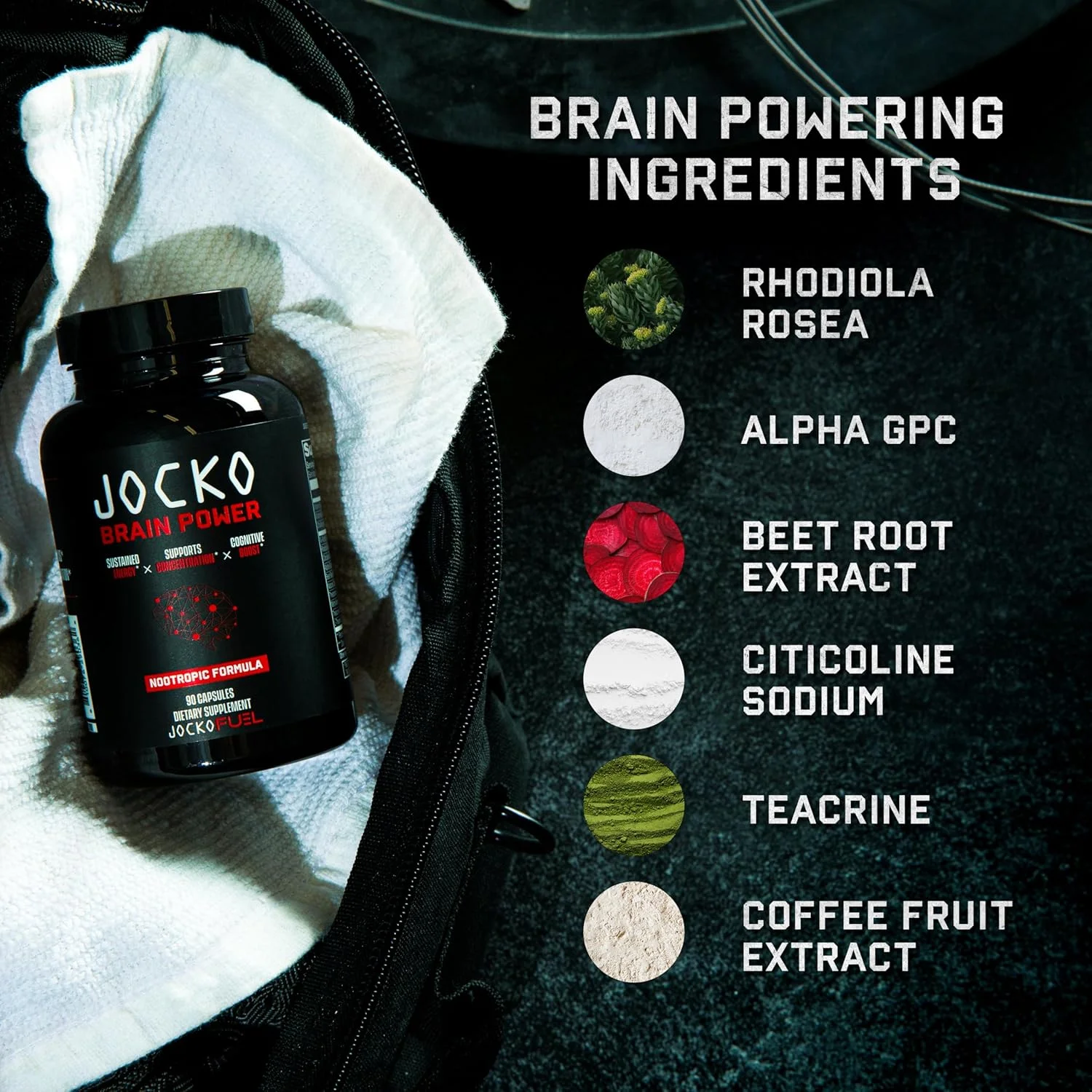 مکمل تقویت کننده مغز Jocko Fuel Discipline GO - مکمل های غذایی نوتروپیک برای حافظه و تمرکز - مکمل انرژی و تمرکز قبل از تمرین (90 کپسول) مکمل تقویت کننده مغز Jocko Fuel Discipline GO - مکمل های غذایی نوتروپیک برای حافظه و تمرکز - مکمل انرژی و تمرکز قبل از تمرین (90 کپسول)