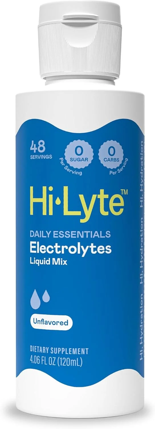 مکمل الکترولیت Hi-Lyte برای حمایت از سیستم ایمنی و آبرسانی سریع | بدون کالری بدون شکر | 20%+ پتاسیم، منیزیم و روی بیشتر | 48 سروینگ