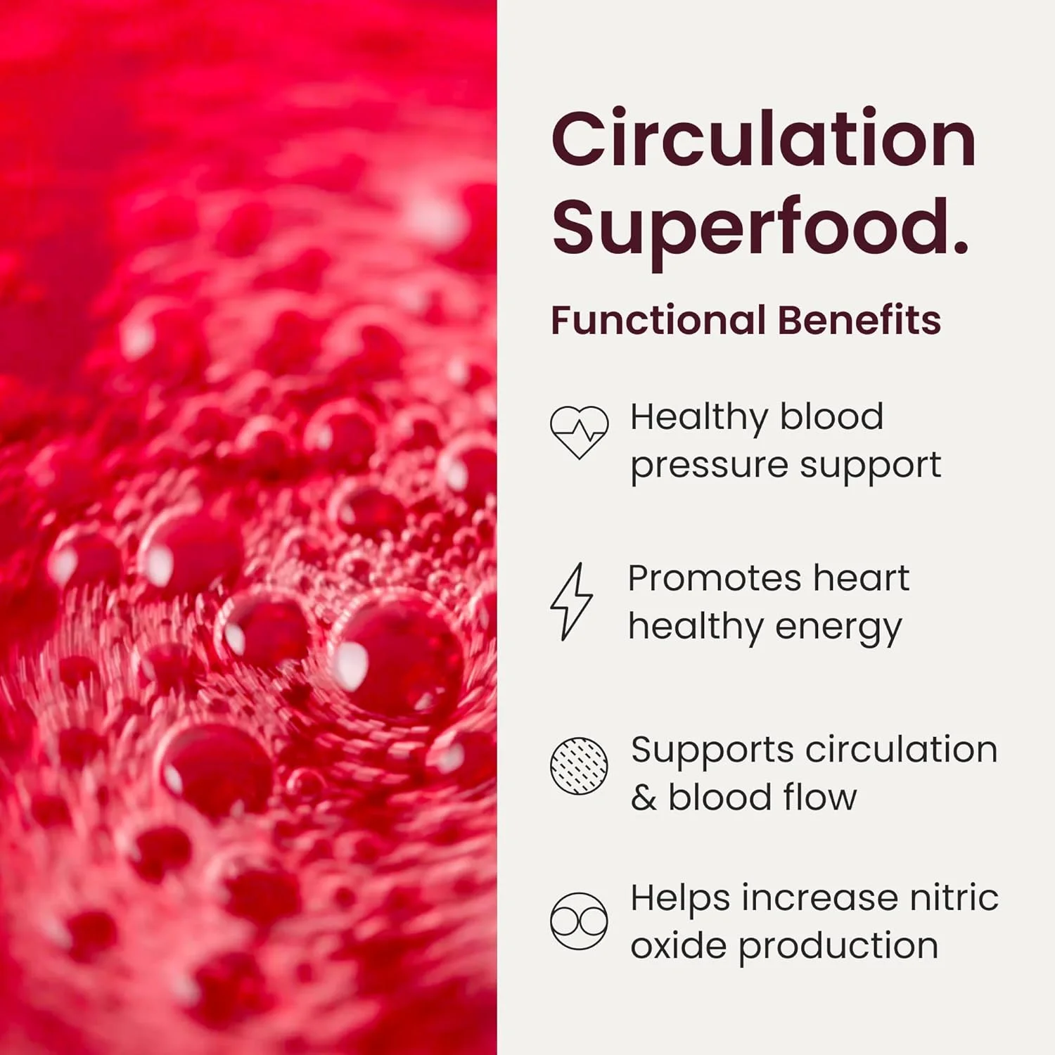 پودر ریشه چغندر SuperBeets HumanN - تقویت کننده نیتریک اکسید برای فشار خون، گردش خون و پشتیبانی از سلامت قلب - مکمل سوپرفود غیر GMO - طعم گیلاس سیاه طبیعی، 30 سروینگ پودر ریشه چغندر SuperBeets HumanN - تقویت کننده نیتریک اکسید برای فشار خون، گردش خون و پشتیبانی از سلامت قلب - مکمل سوپرفود غیر GMO - طعم گیلاس سیاه طبیعی، 30 سروینگ
