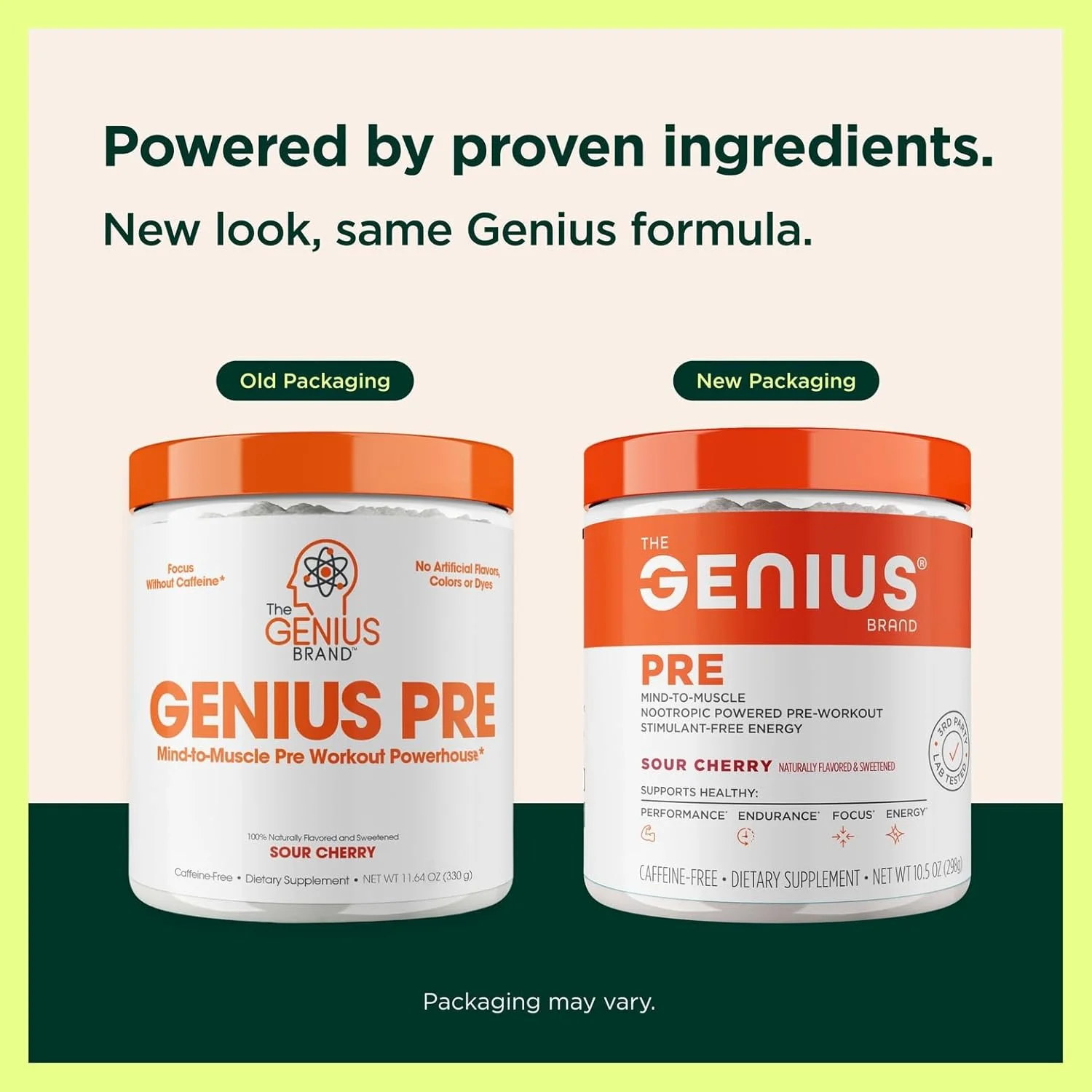 پودر قبل از تمرین Genius Pre - Clean برای انرژی، تمرکز و پشتیبانی از تناسب اندام - بدون طعم دهنده های مصنوعی، مواد نگهدارنده یا ترکیبات اختصاصی - غیر GMO - 20 سروینگ - آلبالو ترش پودر قبل از تمرین Genius Pre - Clean برای انرژی، تمرکز و پشتیبانی از تناسب اندام - بدون طعم دهنده های مصنوعی، مواد نگهدارنده یا ترکیبات اختصاصی - غیر GMO - 20 سروینگ - آلبالو ترش