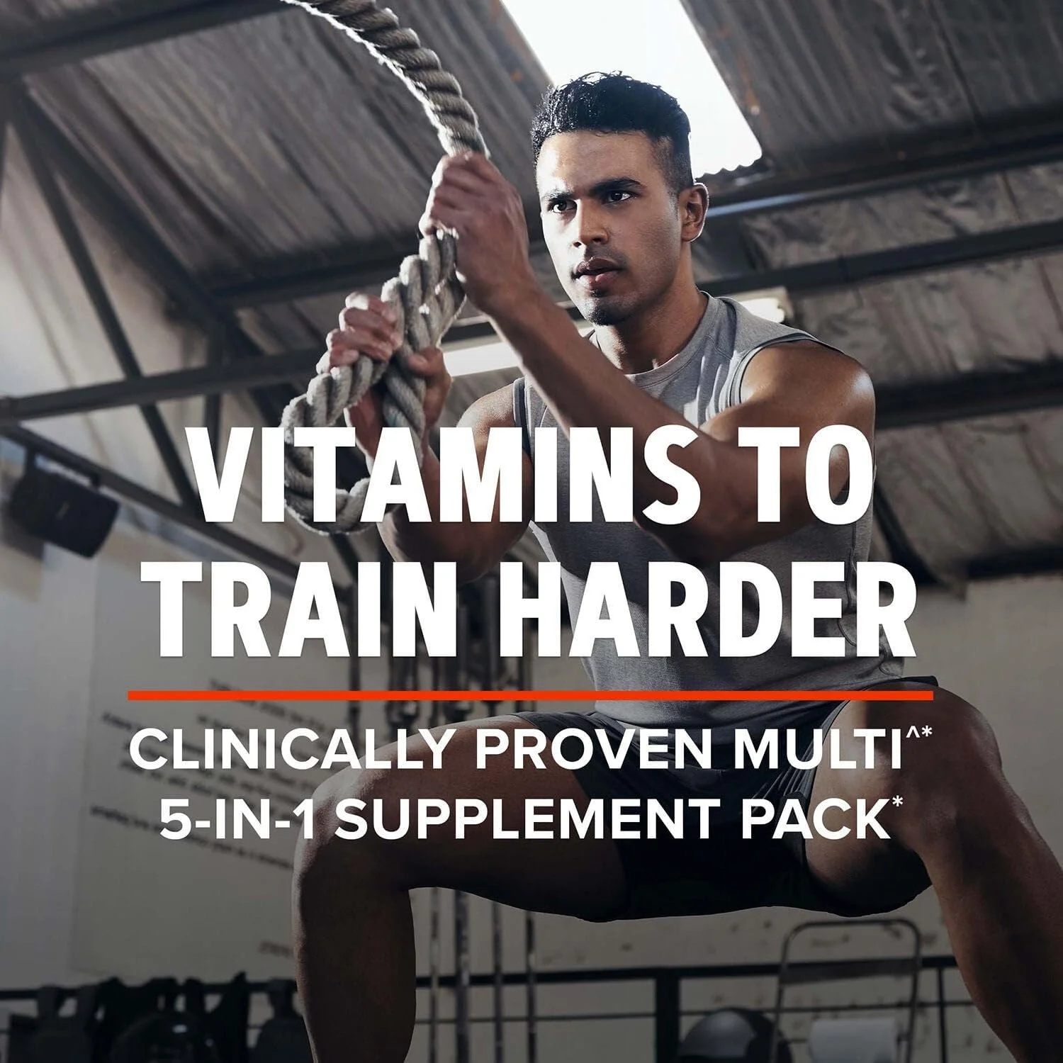 برنامه ویتامین GNC AMP Men’s Extreme Training Vitapak، ۵ محصول در ۱، بسته ویتامین مناسب برای عملکرد و استقامت، مولتی ویتامین بزرگسالان، مواد تشکیل دهنده اثبات شده، کافئین، نیتریک اکسید، ۳۰ روز برنامه ویتامین GNC AMP Men’s Extreme Training Vitapak، ۵ محصول در ۱، بسته ویتامین مناسب برای عملکرد و استقامت، مولتی ویتامین بزرگسالان، مواد تشکیل دهنده اثبات شده، کافئین، نیتریک اکسید، ۳۰ روز