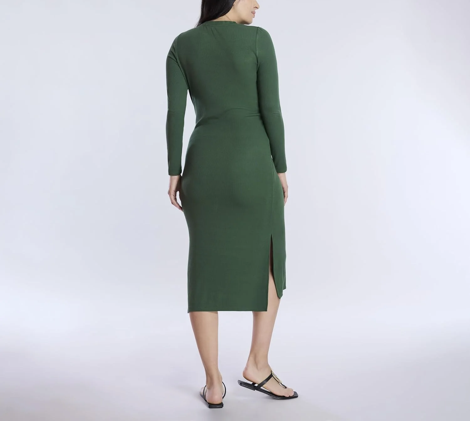 لباس بارداری میدی زنانه آستین بلند کبریتی Motherhood MATERNITY لباس بارداری میدی زنانه آستین بلند کبریتی Motherhood MATERNITY