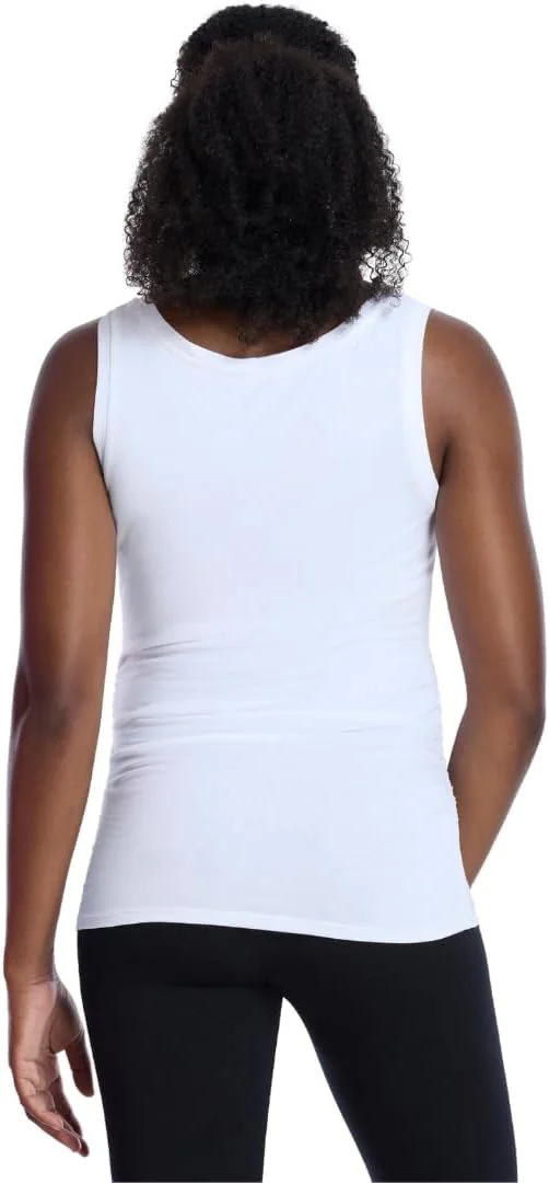 تاپ بارداری بدون آستین یقه گرد زنانه سایز بزرگ Motherhood Maternity