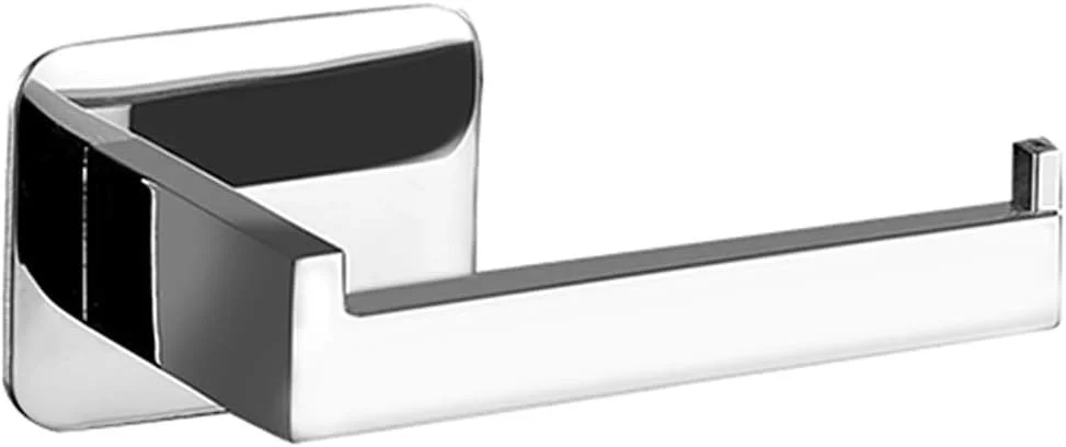 جا دستمال توالت، خود چسب، بدون نیاز به سوراخکاری، نگهدارنده رول توالت کروم استیل ضد زنگ آینه 8K، لوازم جانبی حمام و آشپزخانه، استیل ضد زنگ 304، آینه