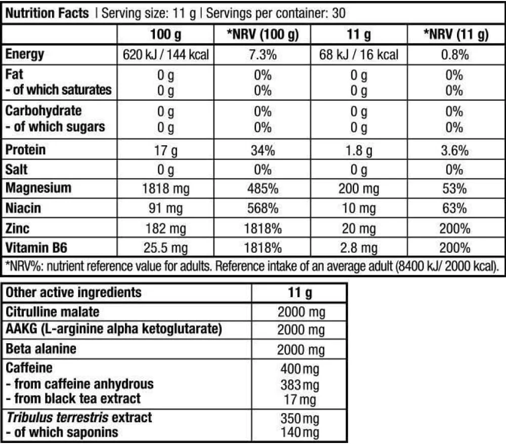 BiotechUSA Black Blood 300g - Pre-Workout Supplement for Energy, Focus, and Endurance (Café Blueberry Flavor) BiotechUSA Black Blood 300g - Pre-Workout Supplement for Energy, Focus, and Endurance (Café Blueberry Flavor)
