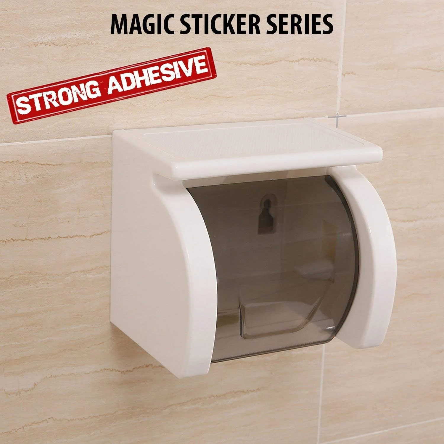 نگهدارنده دستمال توالت، نگهدارنده رولی دستمال کاغذی خود چسب
