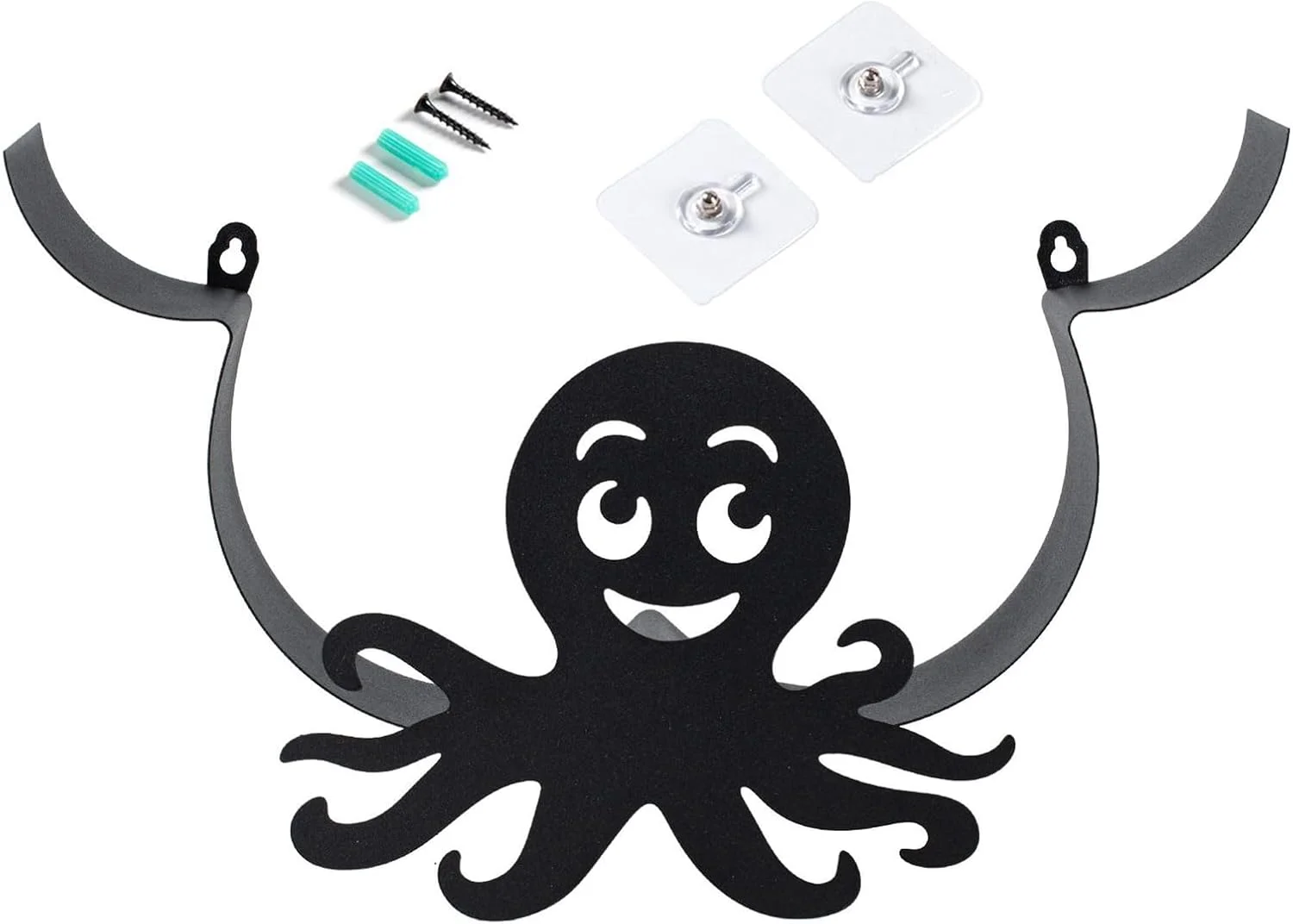 Toilet Paper Holder Funny - Octopus Design Tissue Paper Holder for Bathroom - Storage Stand Roll Tissue Organizer for Farmhouse Home Bathroom Small Space RV Restroom Wall