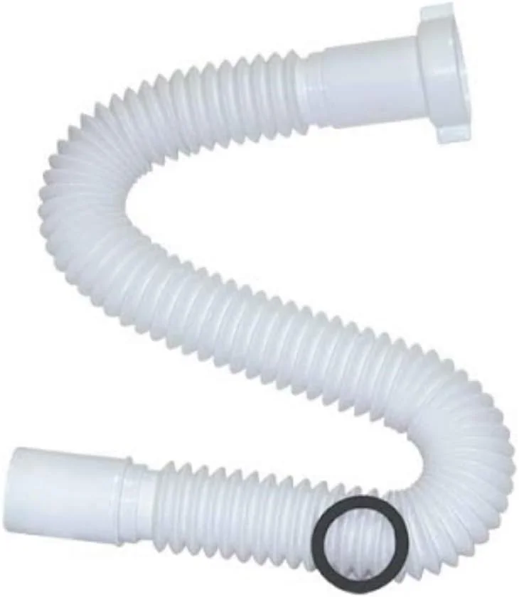 Royal Apex Flexible Drain Pipe Extension, Bathroom, Wash Basin and kitchen Sink Expended Drain Tube Hose (1-1/2 Inch)