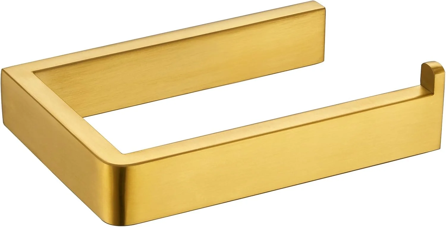 Toilet Paper Holder Brushed Gold