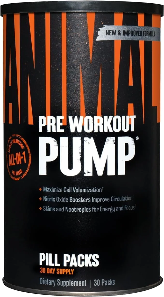 یونیورسال نوتریشن Animal Pump، بسته 30 عددی یونیورسال نوتریشن Animal Pump، بسته 30 عددی