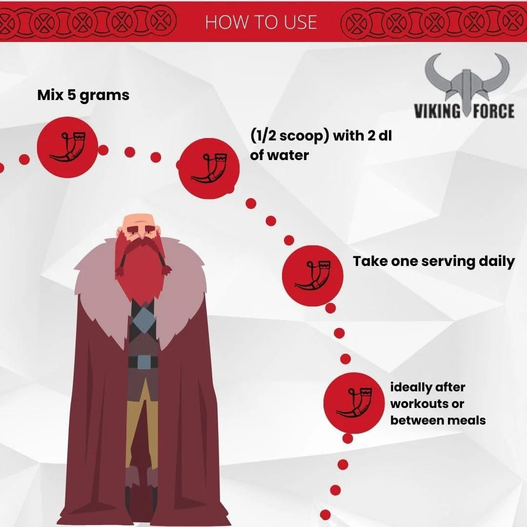 VIKING FORCE گلوتامین - طعم تمشک، 100% ال-گلوتامین خالص، 300 گرم، 70 سروینگ، افزایش پمپ عضلانی VIKING FORCE گلوتامین - طعم تمشک، 100% ال-گلوتامین خالص، 300 گرم، 70 سروینگ، افزایش پمپ عضلانی