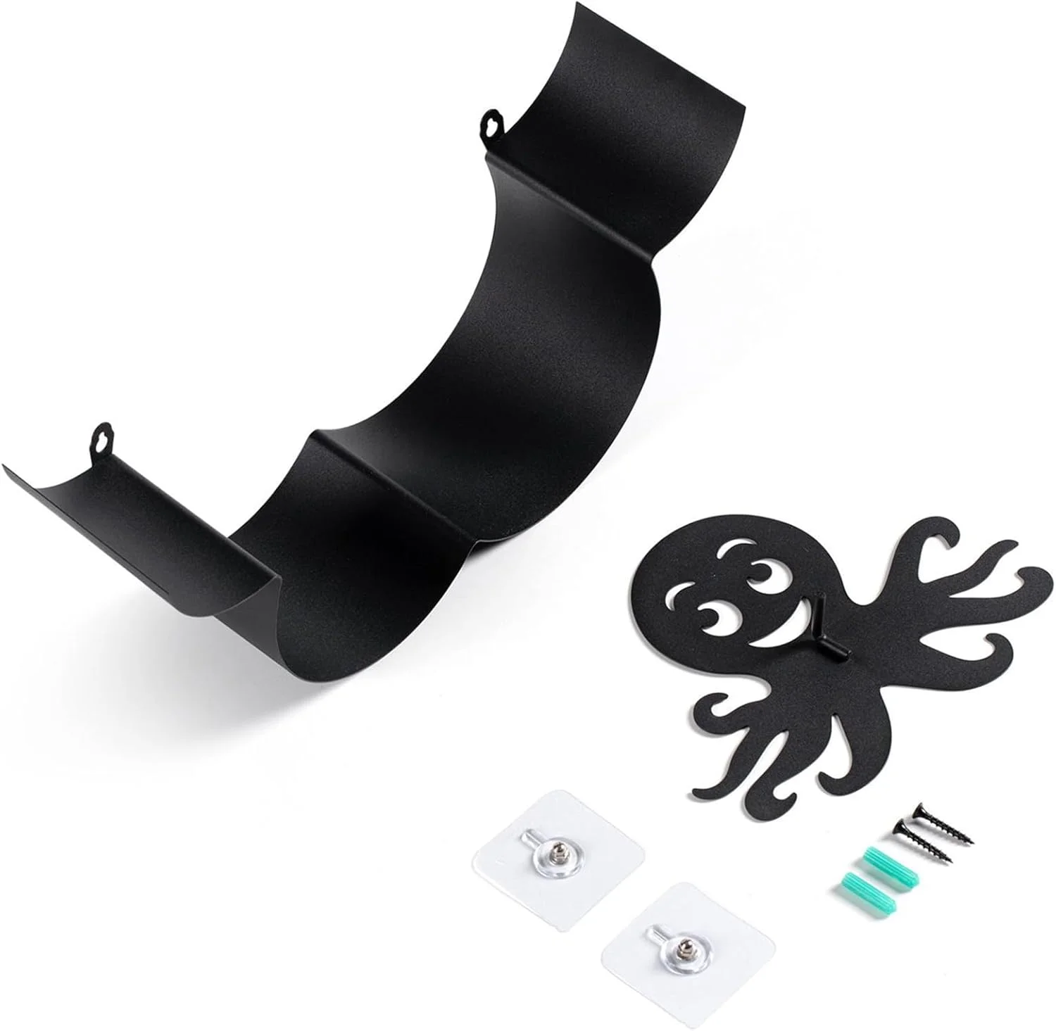 Toilet Paper Holder Funny, Octopus Design Cool Toilet Paper Holder, Roll Tissue Organizer Decor Wall Home Restroom RV Small Space Guest Farmhouse