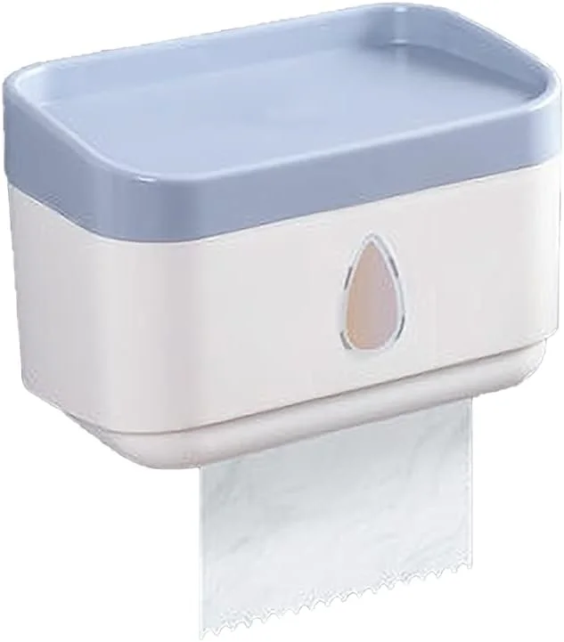 نگهدارنده دستمال توالت OOPP چند منظوره، 4 مشخصات، جنس PP، تحمل وزن تا 20 کیلوگرم، قفسه نگهداری دستمال کاغذی، سفید