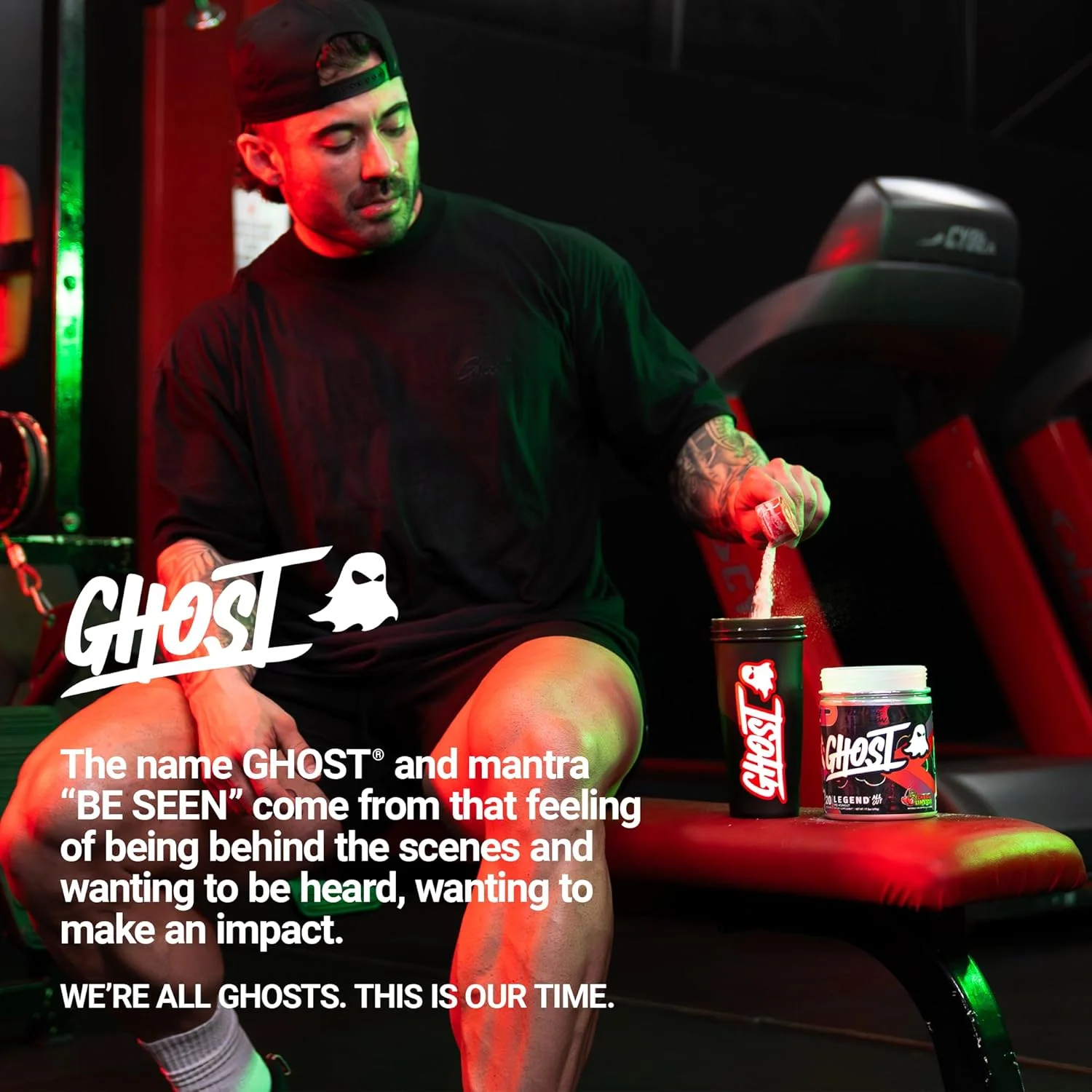 پودر مکمل قبل از تمرین GHOST Legend All Out، طعم گیلاس لیمویی - 20 سروینگ - مکمل قبل از تمرین برای مردان و زنان - انرژی و پمپاژ - ترکیب کافئین، ال-سیترولین و بتا آلانین - بدون شکر پودر مکمل قبل از تمرین GHOST Legend All Out، طعم گیلاس لیمویی - 20 سروینگ - مکمل قبل از تمرین برای مردان و زنان - انرژی و پمپاژ - ترکیب کافئین، ال-سیترولین و بتا آلانین - بدون شکر