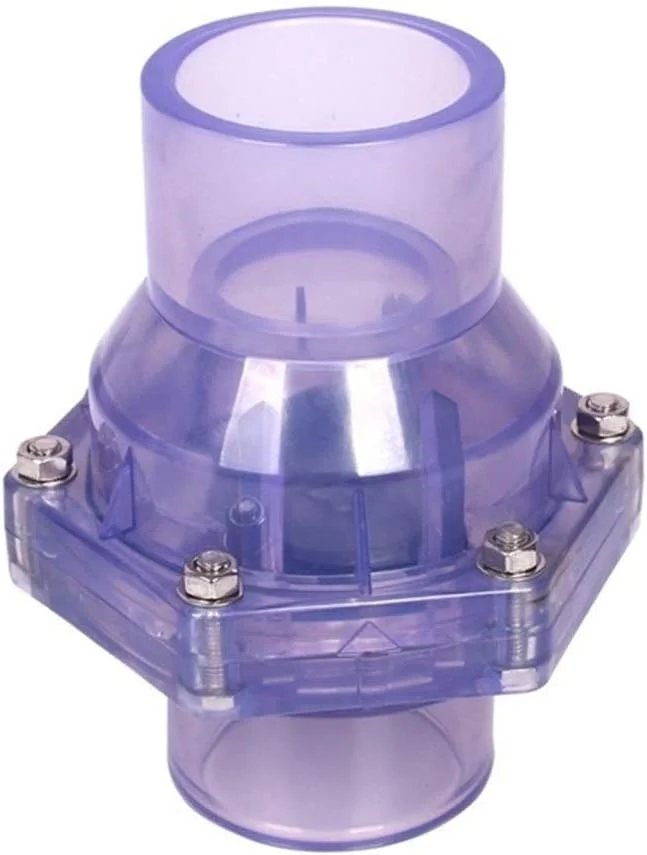 اتصالات لوله LZFuiop، دریچه یک طرفه لوله UPVC شفاف، سایزهای 40، 50 و 63 میلیمتر، ضد بو، مناسب فاضلاب، اتصالات لوله آب صنعتی، بسته 2 عددی اتصالات لوله LZFuiop، دریچه یک طرفه لوله UPVC شفاف، سایزهای 40، 50 و 63 میلیمتر، ضد بو، مناسب فاضلاب، اتصالات لوله آب صنعتی، بسته 2 عددی