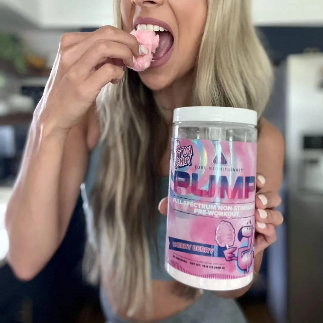 مکمل قبل از تمرین بدون محرک Core Nutritionals Pump با طیف کامل، حاوی نیترات N03T، پیک02، آلفا GPC، برای حداکثر پمپ، قدرت و عملکرد، 20 سروینگ (پشمک آب نباتی Fun Sweets با طعم گیلاس و توت) مکمل قبل از تمرین بدون محرک Core Nutritionals Pump با طیف کامل، حاوی نیترات N03T، پیک02، آلفا GPC، برای حداکثر پمپ، قدرت و عملکرد، 20 سروینگ (پشمک آب نباتی Fun Sweets با طعم گیلاس و توت)
