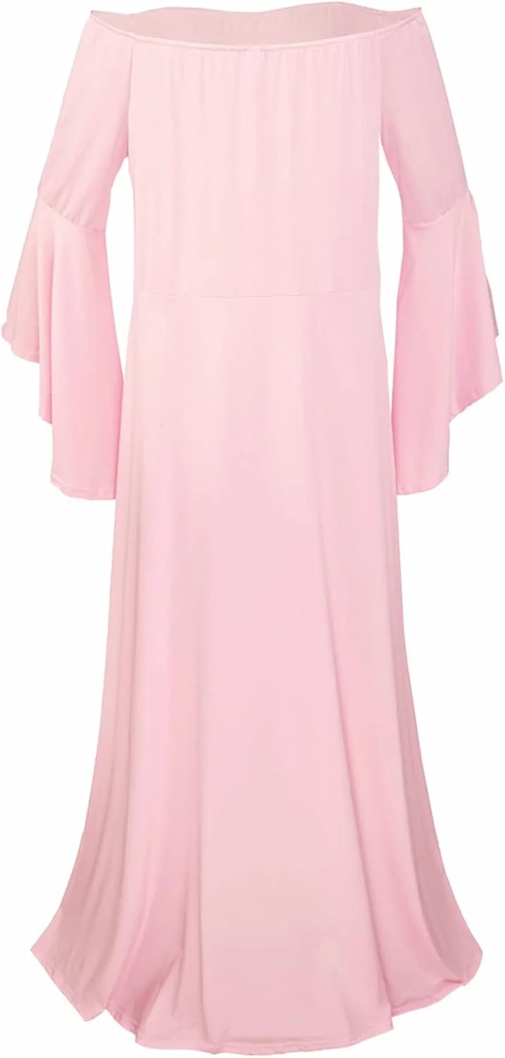 لباس عکاسی بارداری آف شولدر، لباس شیردهی بارداری، لباس مجلسی غیر رسمی برای تابستان، لباس های عکاسی مهمان بارداری شیک