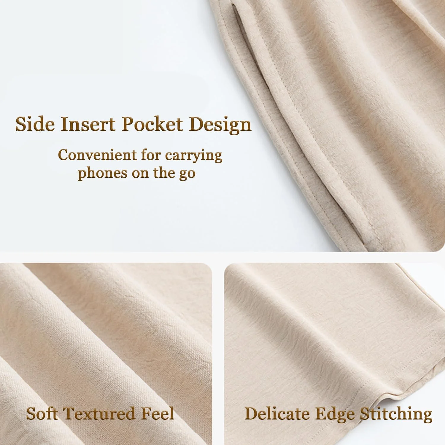 شلوار بارداری زنانه، ساق گشاد، شلوارک بارداری بالای شکم، یوگا کشی بارداری، شلوار راحتی کشسان با جیب، مناسب برای پوشیدن در خانه در مناسبت های غیر رسمی